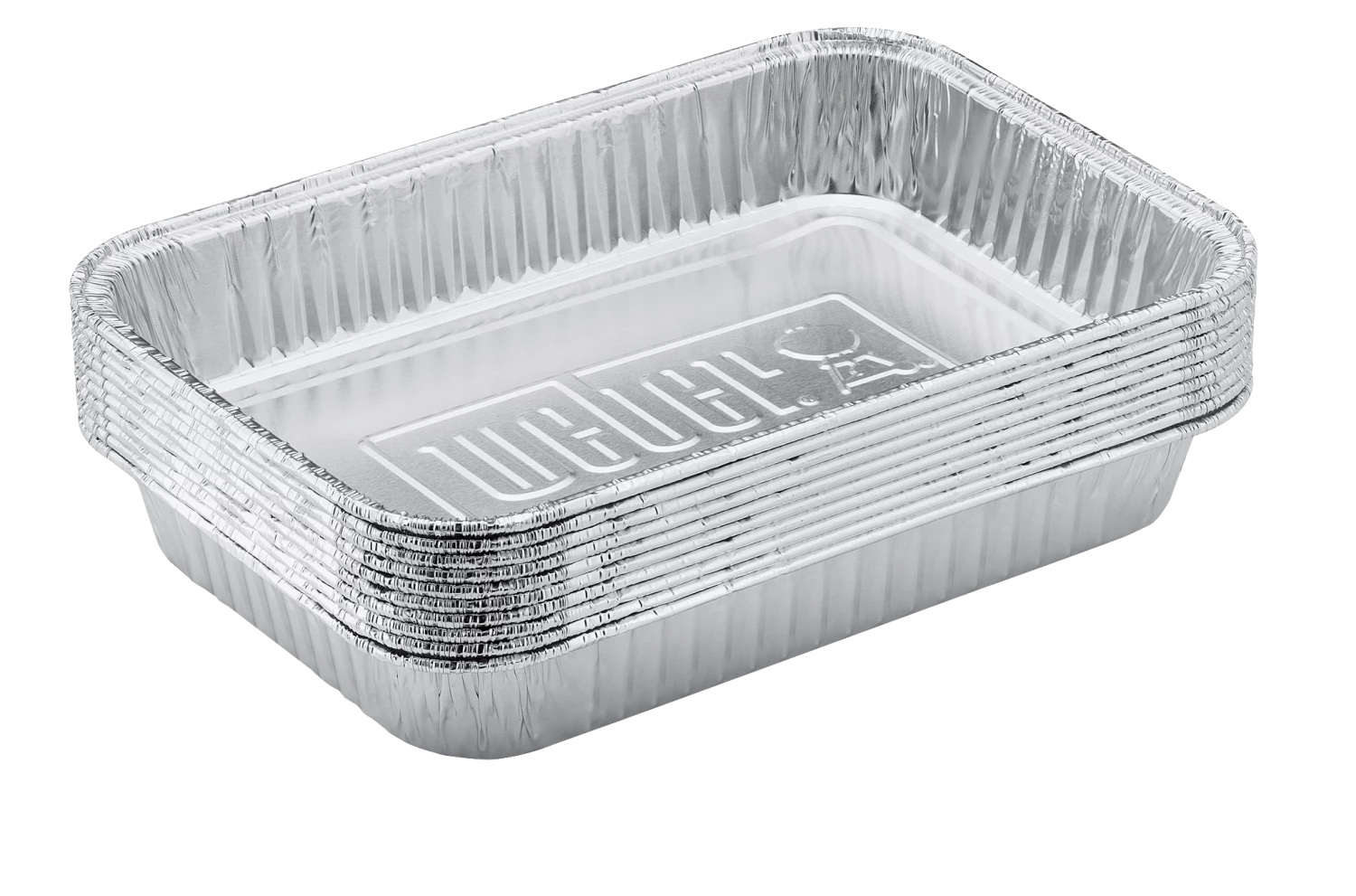 Weber Grilling Tools & Accessories 10-Pack 8.6-in L x 6-in W Disposable Aluminum Foil Grill Drip Pan 5 Weber Grilling Tools & Accessories 10-Pack 8.6-in L x 6-in W Disposable Aluminum Foil Grill Drip Pan - Image 5