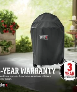 Weber Grilling Tools & Accessories 25-in W x 35-in H Black Charcoal Grill Cover 8 Weber Grilling Tools & Accessories 25-in W x 35-in H Black Charcoal Grill Cover -Mmaster Outlet Shop 44494369