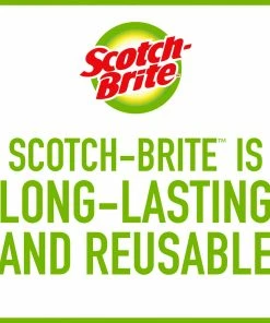 Scotch-Brite Grilling Tools & Accessories Heavy Duty Grill Scrubber Polyester Plastic 3.8-in Grill Brush -Mmaster Outlet Shop 44548486 scaled
