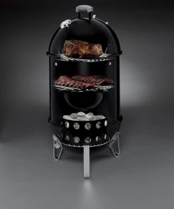 Weber Smokers Smokey Mountain Cooker Smoker 14" -Mmaster Outlet Shop 44643366 scaled
