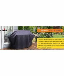 Char-Broil Grilling Tools & Accessories Performance 52-in W x 38-in H Black Gas Grill Cover -Mmaster Outlet Shop 44871167