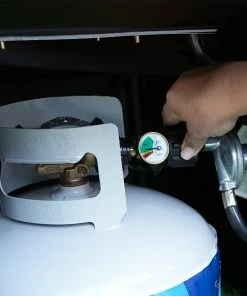 Blue Rhino Grilling Fuels Brass Propane Fuel Level -Mmaster Outlet Shop 44911315