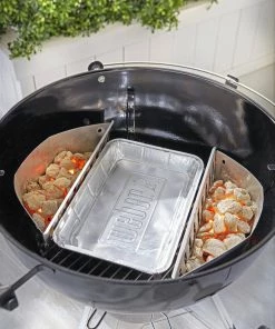 Weber Grilling Tools & Accessories 10-Pack 13.125-in L x 9.125-in W Disposable Aluminum Foil Grill Drip Pan -Mmaster Outlet Shop 45008823 scaled