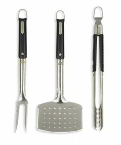 Pit Boss Grilling Tools & Accessories Pro 3-Pack Stainless Steel Tool Set