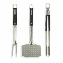 Pit Boss Grilling Tools & Accessories Pro 3-Pack Stainless Steel Tool Set -Mmaster Outlet Shop 684678400081lg